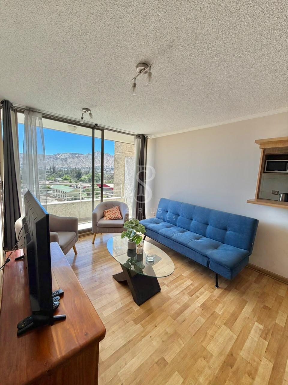 Arriendo de departamento amoblado en edificio Innova